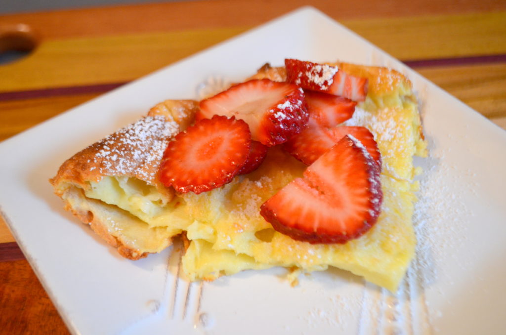 Puffed Oven Pancake, AKA Dutch Baby - Untwisted Vintage