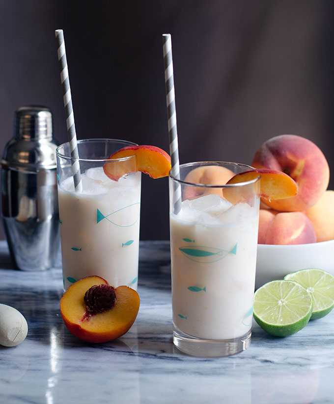 Peach Gin Fizz: The Peach Blow - Untwisted Vintage